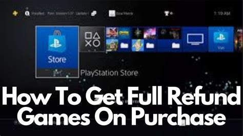 how to get a refund on playstation store|how to refund a game on ps5.